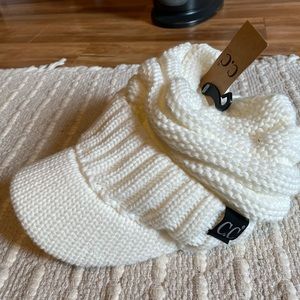 C.C brimmed beanie